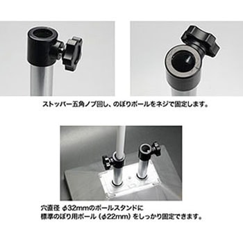旗竿固定ストッパー ジャストコーポレーション