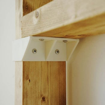 LABRICO(ラブリコ) 2X4棚受シングル 平安伸銅工業