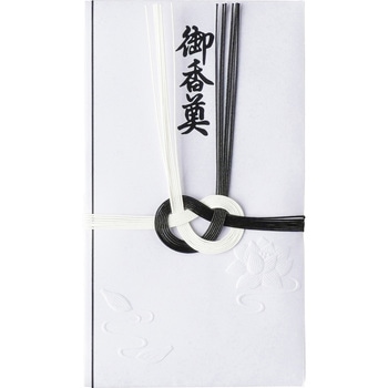 東京折 黒白7本 御香典 今村紙工