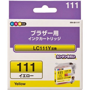 いろはインク/BROTHER/LC111Y互換 エレコム