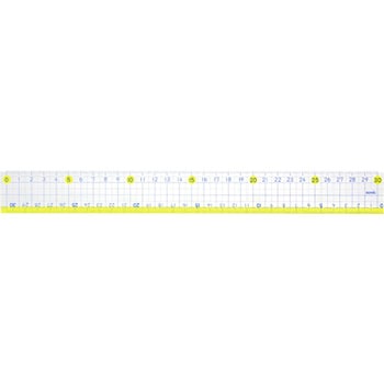 楽しく学習 直線定規 30cm - SONIC(ソニック)[文具]
