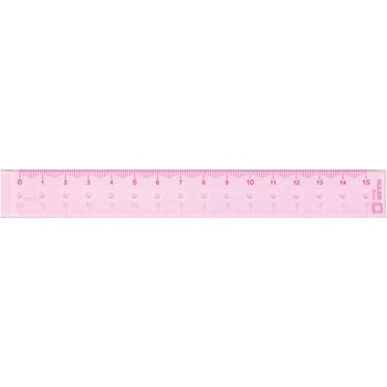 定規＜15cm＞ デザインフィル(ミドリ)