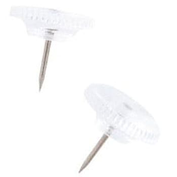 カラーハイタック画鋲 透明 ミツヤ 画鋲 ピン 通販モノタロウ Bx2 6 T