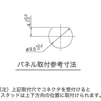 31-10-CF 絶縁型レセプタクル 1個 第一電子工業 (DDK) 【通販サイト