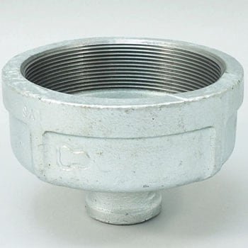 径違いソケット 可鍛鋳鉄製管継手(白) 桑名金属工業