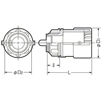 MFSK-16GM PF管コネクタ (Gタイプ) 1袋(10個) 未来工業 【通販サイト