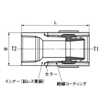 PQWK-ZFS メスアダプターソケット 管端防食管継手 1個 プロテリアル(旧