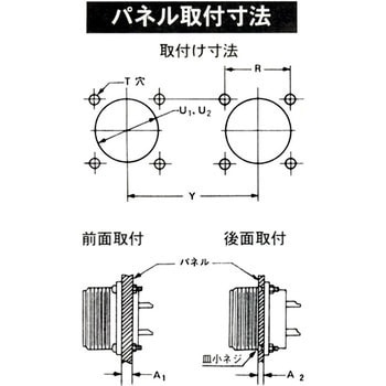 D/MS3102A16-10P ボックスレセプタクル 1個 第一電子工業 (DDK) 【通販 