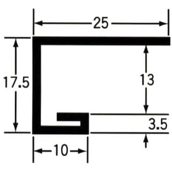 塩ビ天井見切縁 C見切 日大工業