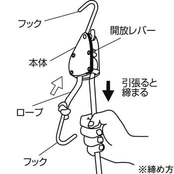 ロープラチェット JSH