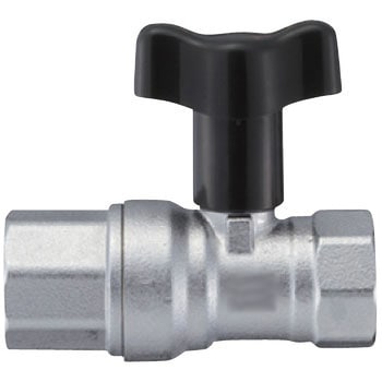 ナット付逆止付ボールバルブ SANEI
