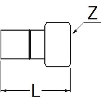メスアダプター SANEI