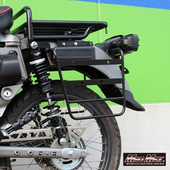 Mr Quick製 ホンダ CT125 ハンターカブ用 サイドバックステー ブラック MAD MAX(マッドマックス)