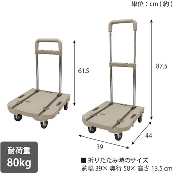 F.S. ハンドルカート オリーブドラブ 日東