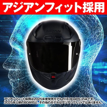NOLAN フルフェイス X-804RS TRIPLONERO NOLAN