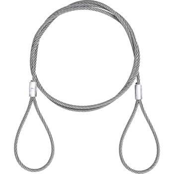 JIS玉掛ワイヤロープ ロック止(6×24)O/O モノタロウ