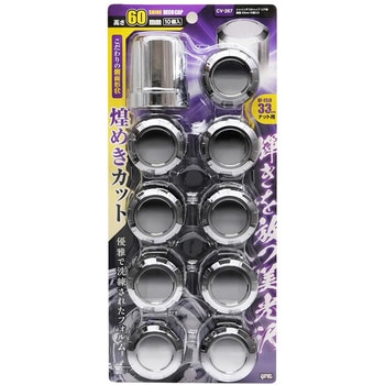 シャインデコキャップ リア用 樹脂 33mm 10個入り 槌屋ヤック
