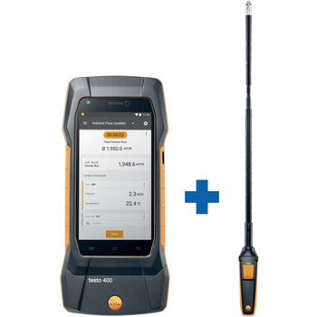 マルチ環境計測器(風量・風速) Φ16mmベーン式プローブセット TESTO