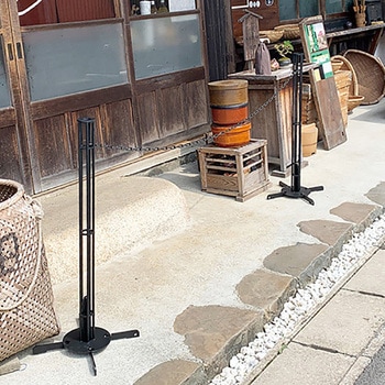 スチール製ガイドポール - カネソウ