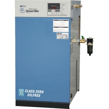 オイルフリースクロールコンプレッサ(オイルフリータイプ) 2．2KW ドライヤー無 アネスト岩田