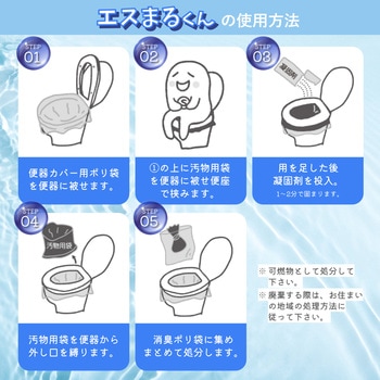 STB-60 [非常用トイレセット エスまるくん] エスイーアイ