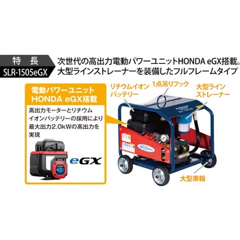 電動パワーユニット式 高圧洗浄機 スーパー工業