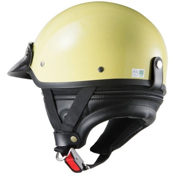 ヘルメット ポリスハーフ SG規格適合品 KC-017K アイボリー バイクパーツセンター
