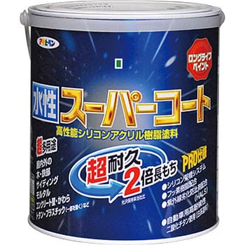 ハーベストイエロー 水性スーパーコート 1缶(1.6L) アサヒペン 【通販