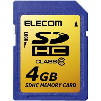 SDHCメモリーカード エレコム