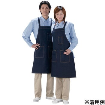 デニムエプロン タスキタイプ カジメイク