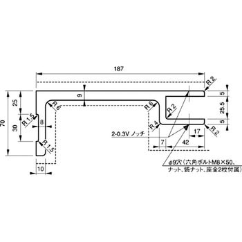 ALステップ 取付ブラケット ACE(エース/モリギン)