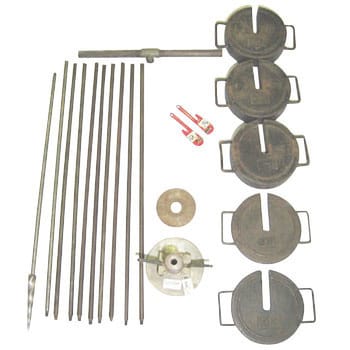 レンタル】スエーデン式貫入試験器 西日本試験機 岩盤・地盤調査試験機