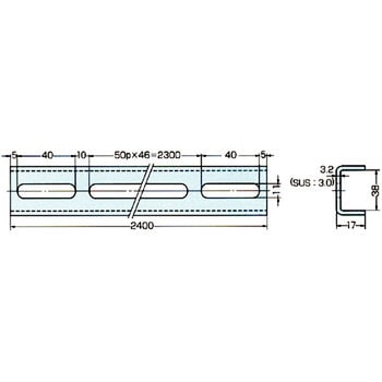 U-38-SUS Uカナグ 1本 カメダデンキ 【通販サイトMonotaRO】