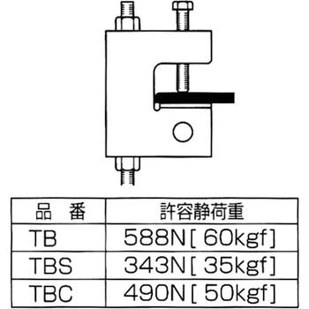 Tbs 吊金具 1個 バクマ工業 通販サイトmonotaro 34753616