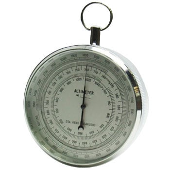 高度計バロメーター　気圧計　大田計器製気圧計/高度計　アンティーク