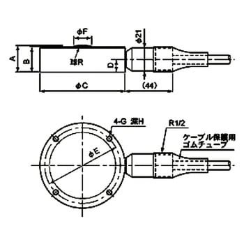 レンタル】ロードセル薄型圧縮荷重計(校正書付)+ハンドヘルドデータ