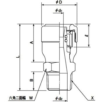 エスロカチット オスねじアダプター