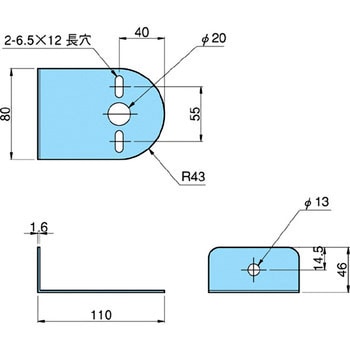 マーカーステー(メッキ) JB(日本ボデーパーツ工業)