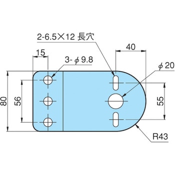 マーカーステー(メッキ) JB(日本ボデーパーツ工業)