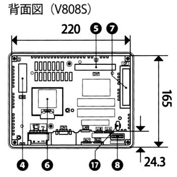 モニタッチV8シリーズ8.4型