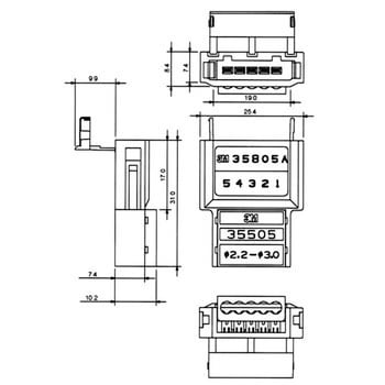 CC-Link接続用プラグ - 3M(スリーエム)