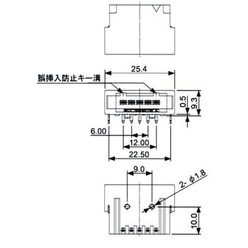 パワークランプボードマウントヘッダーライトアングル型5極 3M(スリーエム)