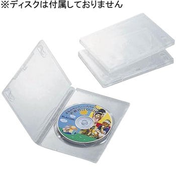 DVDトールケース(1枚収納) エレコム CD/DVDトールケース 【通販モノタロウ】