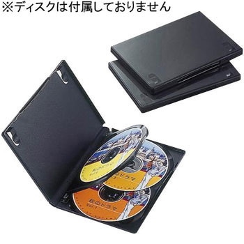 DVDトールケース(4枚収納) エレコム