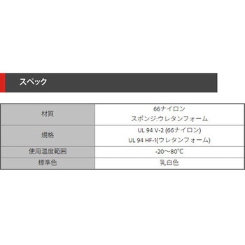 フラットケーブルクランプ デンカエレクトロン