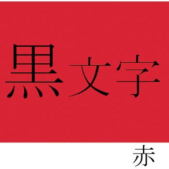 テプラPROテープ マグネットテープ(赤に黒文字) キングジム テプラ