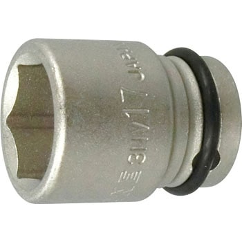 インパクト用ソケット(無電解ニッケルメッキ) TONE トネ (前田金属工業)
