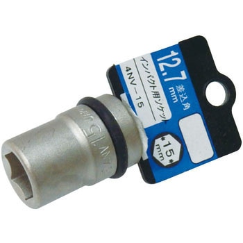 インパクト用ソケット(無電解ニッケルメッキ) TONE トネ (前田金属工業)
