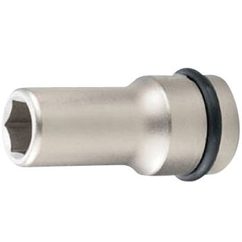 インパクト用ロングソケット(無電解ニッケルメッキ) TONE(トネ/旧:前田金属工業)