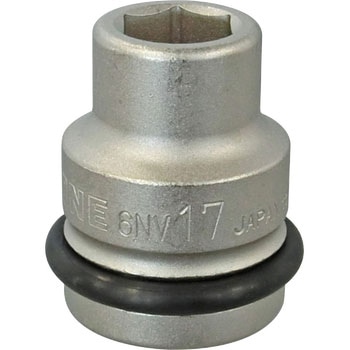 インパクト用ソケット(無電解ニッケルメッキ) TONE トネ (前田金属工業)